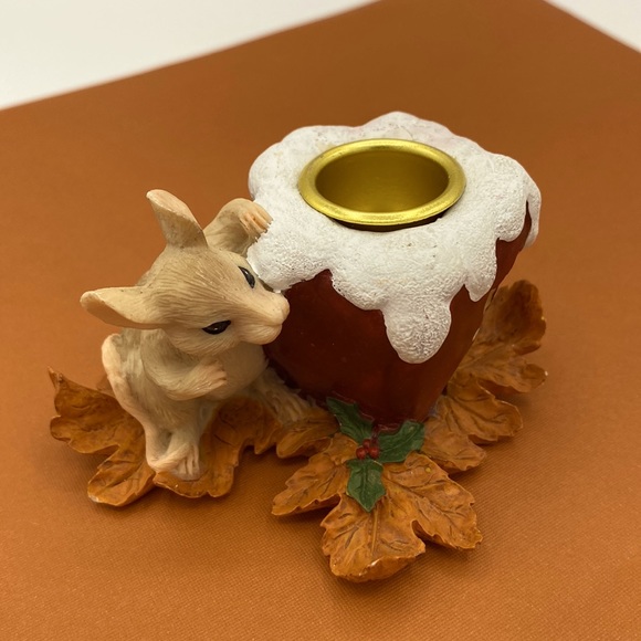 Charming Tales Apple Candle Stick Holder - Picture 1 of 6